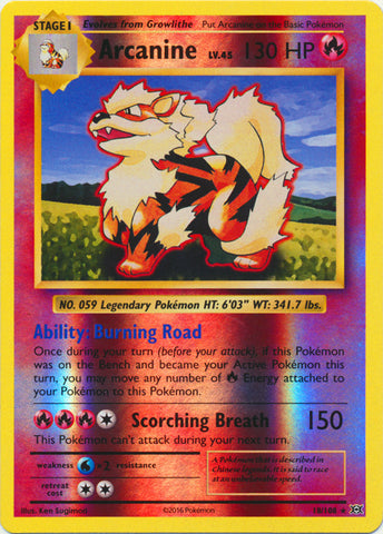 Arcanine Holo Rare